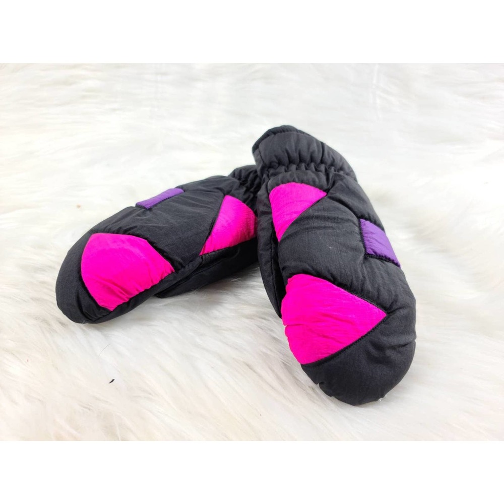 Vintage Mittons age 8- 12 fit for size small - super warm!